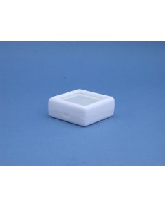 Gemstone box 40x40x17 with glass window
