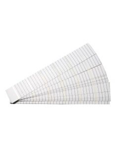 Adhesive labels for MM-boxes, lined