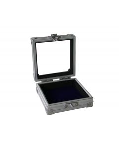 Alu. collection showcase 100x95 mm. - 1 compartment