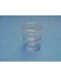 Round box Ø 63 mm, H 33 mm; 6 pieces