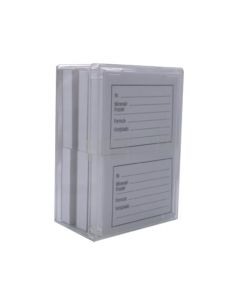 Box with 6 blocks locality notes 