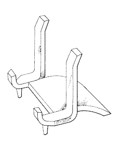 Plaatstandaard  klein