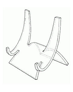 Display stand Chair model narrow, size 5