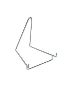 Chrome plated metal display stand 70x85x95 mm.