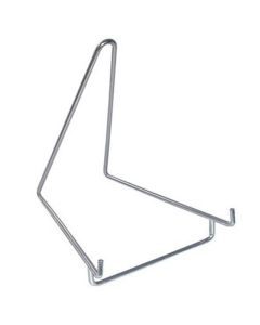 Chrome plated metal display stand 140x160x150 mm.