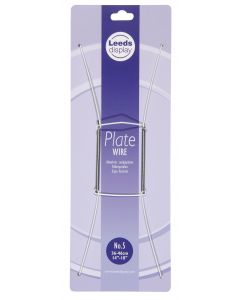 Plate wire white for Ø  14-18" (36-46 cm)