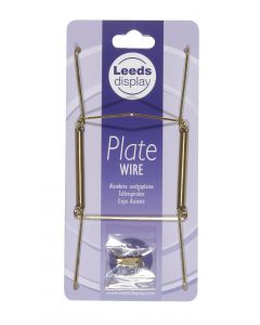 Plate wire brass effect for Ø  7,5-10" (19-25 cm)