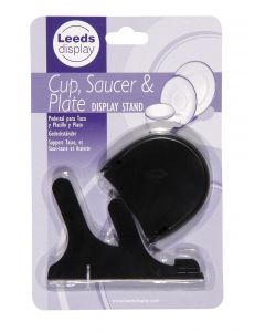 Cup, Saucer & Plate display stand black