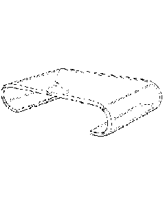 Scroll Riser 32 x 105 x 64 mm.