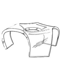 Reversible sphere display stand large