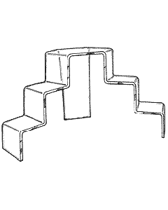 Cascading Tiered Stairs small