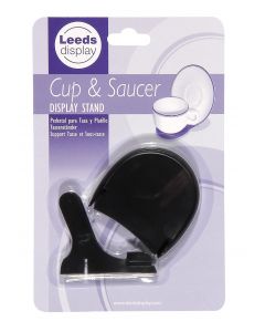 Cup & Saucer display stand black