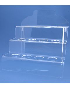 Acrylglas trap voor ronde objecten