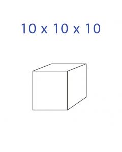 Acrylic Glass Cube 10 x 10 x 10 mm.
