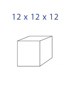 Acrylic Glass Cube 12 x 12 x 12 mm.