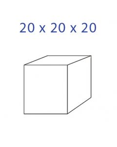 Acrylic Glass Cube 20 x 20 x 20 mm.