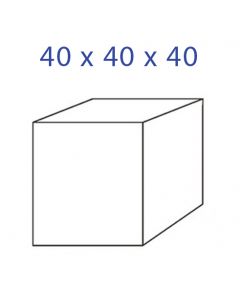 Acrylic Glass Cube 40 x 40 x 40 mm.