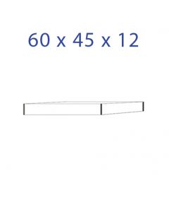 Acrylic glass base 60 x 45 x 12 mm.