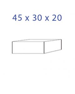 Acrylic Glass Base 45 x 30 x 20 mm.