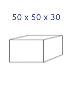Acrylic Glass Base 50 x 50 x 30 mm.