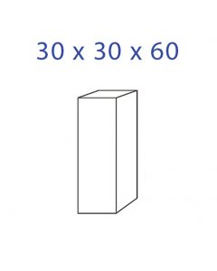 Acrylic Glass Column 30 x 30 x 60 mm.