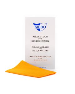 SILBO Cleaning Cloth for Gold Jewellery