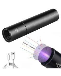 UV 365nm Rechargeable Flashlight