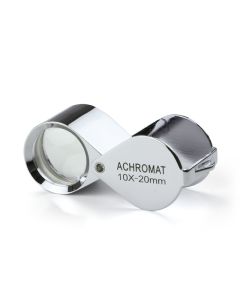 Inslagloupe BS 10x triplet Ø 20 mm.