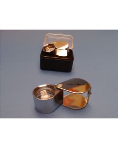 Inslagloupe 10x vergr. doublet 