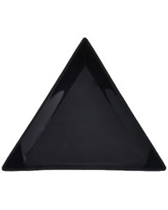 Sorting tray black 70 mm. Triangle