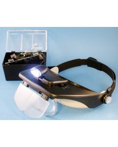 Light Head Magnifying Glass