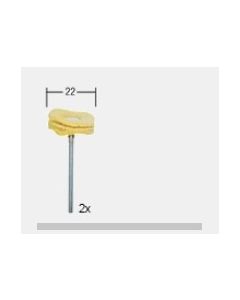 Proxxon Micromot chamois polisher Ø 22 mm.