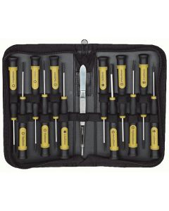 Proxxon Micro-driver screwdrivers in bag - 13 pcs