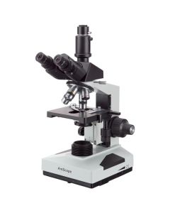 Amscope‑40x‑1600x‑Simul‑Focal‑Trinocular‑Microscope‑T490A‑3PL