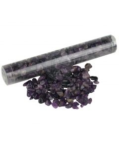 Tube with Amethyst
