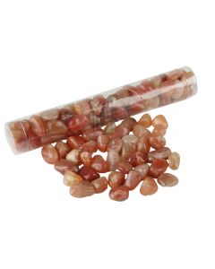 Tube with Carnelian