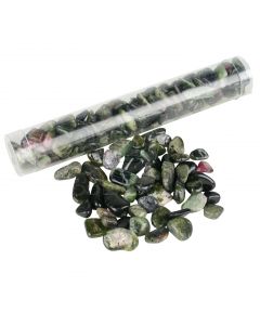 Tube with Green Tourmaline