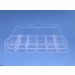 Plastic box 210 x 120 x 36 mm. with 18 compartments 31418 thumb 0