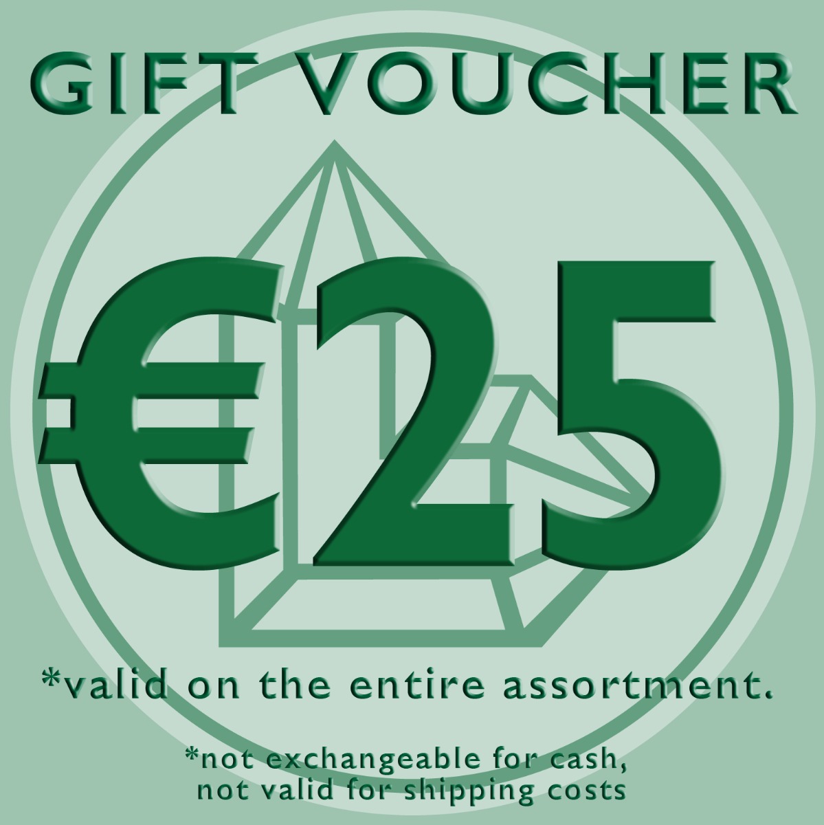 Gift voucher 25 €