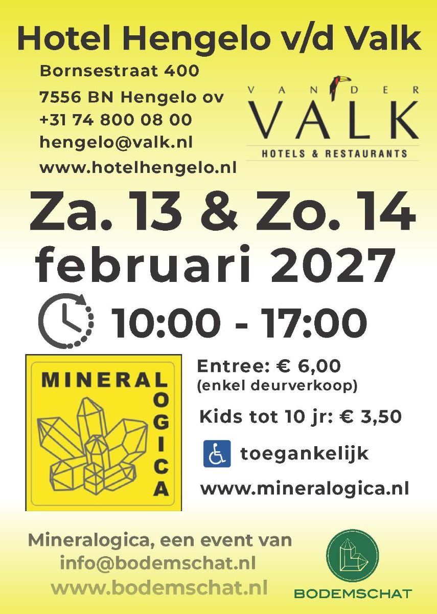 Mineral and fossil show Hengelo