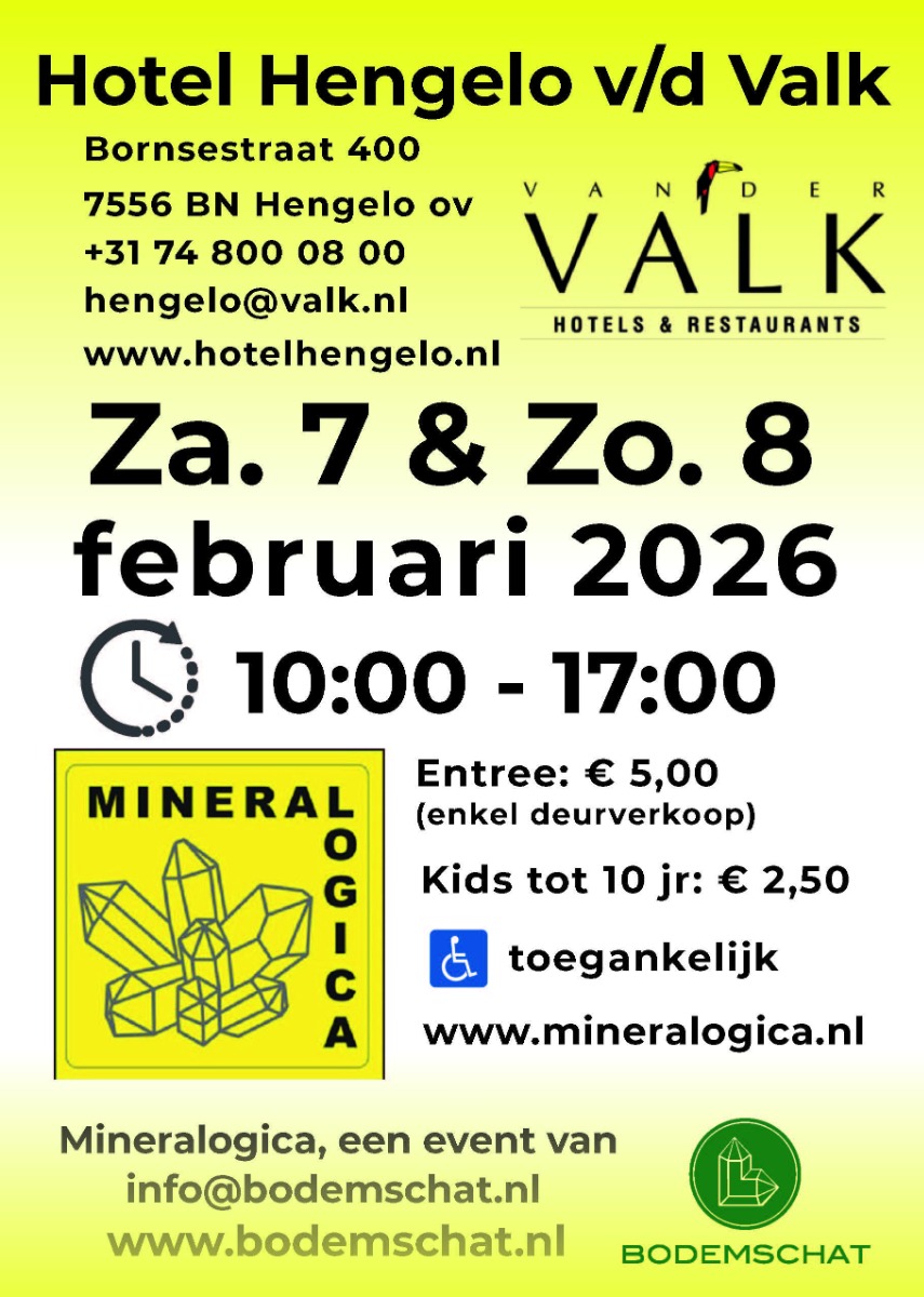 Mineralen- en fossielenbeurs Hengelo